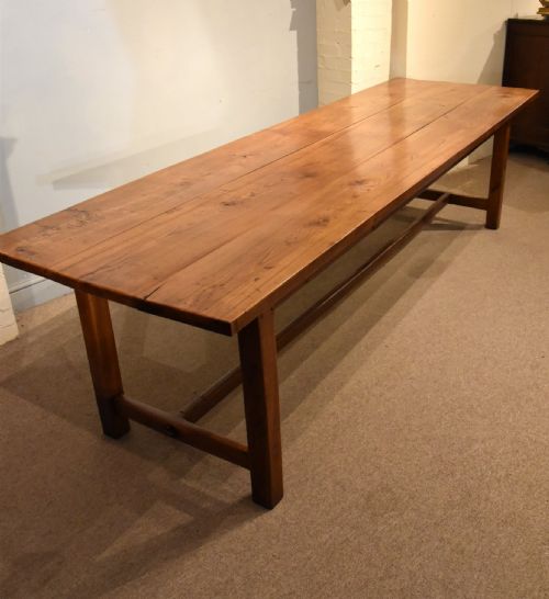 19TH CENTURY ELM FRENCH FARMHOUSE TABLE - ADDITIONAL PHOTO 14
