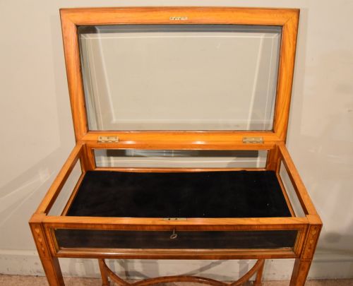 19TH CENTURY SATINWOOD INLAID BIJOUTERIE - ADDITIONAL PHOTO 5
