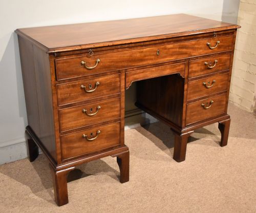 rare george iii mahogany desk brushing slide - CATEGORY: ANTIQUE DESKS - DATED GEORGIAN