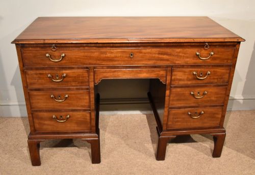 RARE GEORGE III MAHOGANY DESK BRUSHING SLIDE - ADDITIONAL PHOTO 2