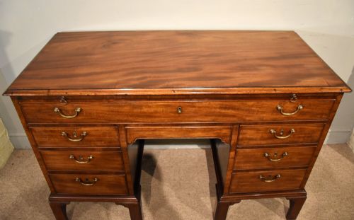 RARE GEORGE III MAHOGANY DESK BRUSHING SLIDE - ADDITIONAL PHOTO 5