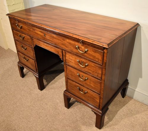 RARE GEORGE III MAHOGANY DESK BRUSHING SLIDE - ADDITIONAL PHOTO 6