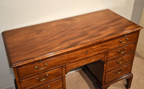 RARE GEORGE III MAHOGANY DESK BRUSHING SLIDE - ADDITIONAL PHOTO 7