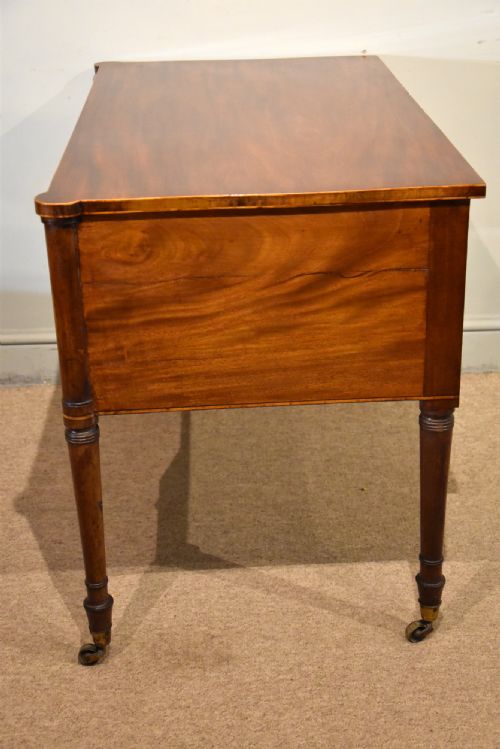 REGENCY MAHOGANY BOXWOOD DRESSING TABLE - ADDITIONAL PHOTO 7