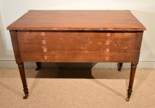 REGENCY MAHOGANY BOXWOOD DRESSING TABLE - ADDITIONAL PHOTO 8