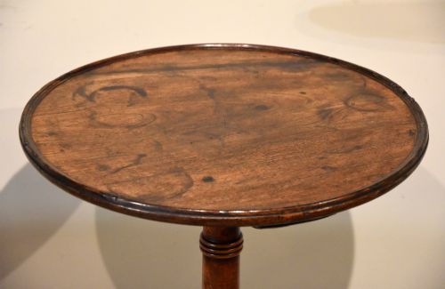 19TH CENTURY MAHOGANY LAMP WINE TABLE - ADDITIONAL PHOTO 5
