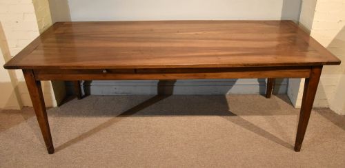 EARLY 19TH CENTURY FRENCH WALNUT FARMHOUSE TABLE - ADDITIONAL PHOTO 2