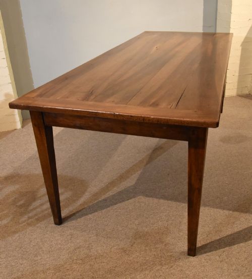 EARLY 19TH CENTURY FRENCH WALNUT FARMHOUSE TABLE - ADDITIONAL PHOTO 5