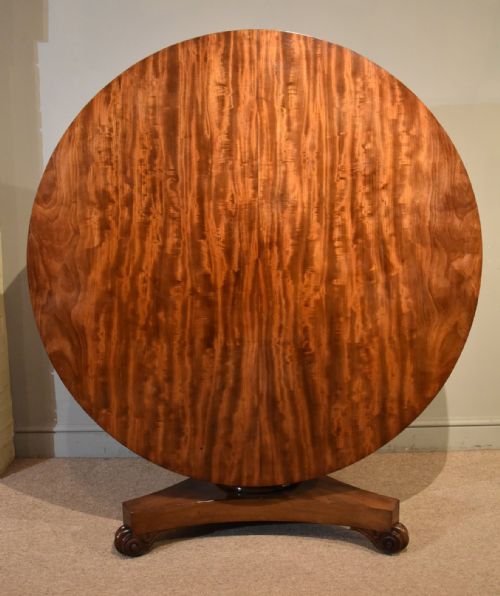 large william iv mahogany circular breakfast table - CATEGORY: ANTIQUE TABLES - DATED 19TH CENTURY