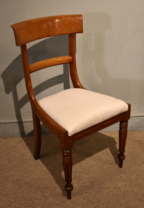 SET OF EIGHT WILLIAM IV MAHOGANY DINING CHAIRS - ADDITIONAL PHOTO 2