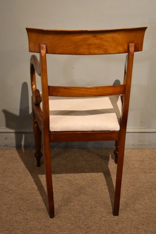 SET OF EIGHT WILLIAM IV MAHOGANY DINING CHAIRS - ADDITIONAL PHOTO 8