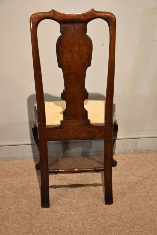 18TH CENTURY WALNUT SPOON BACK SIDE CHAIRS - ADDITIONAL PHOTO 6