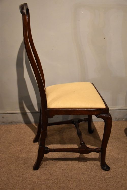 18TH CENTURY WALNUT SPOON BACK SIDE CHAIRS - ADDITIONAL PHOTO 11