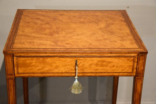 18TH CENTURY SATINWOOD WORK TABLE - ADDITIONAL PHOTO 2