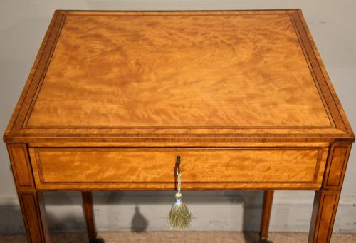 18TH CENTURY SATINWOOD WORK TABLE - ADDITIONAL PHOTO 5