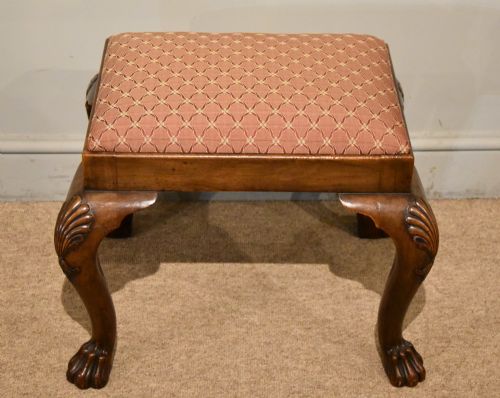 19TH CENTURY MAHOGANY PIANO STOOL - ADDITIONAL PHOTO 1