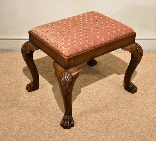 19TH CENTURY MAHOGANY PIANO STOOL - ADDITIONAL PHOTO 2