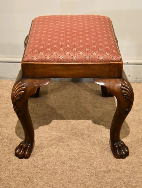 19TH CENTURY MAHOGANY PIANO STOOL - ADDITIONAL PHOTO 3