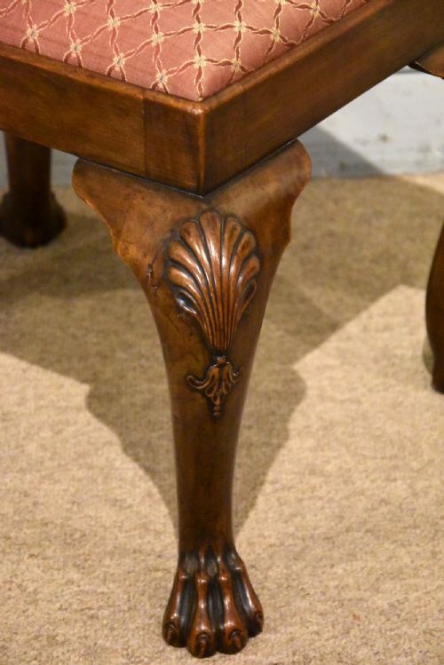 19TH CENTURY MAHOGANY PIANO STOOL - ADDITIONAL PHOTO 4