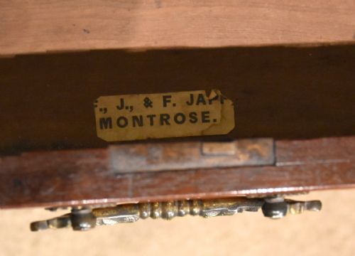 18TH CENTURY MAHOGANY SIDE TABLE WITH DRAWER - ADDITIONAL PHOTO 2