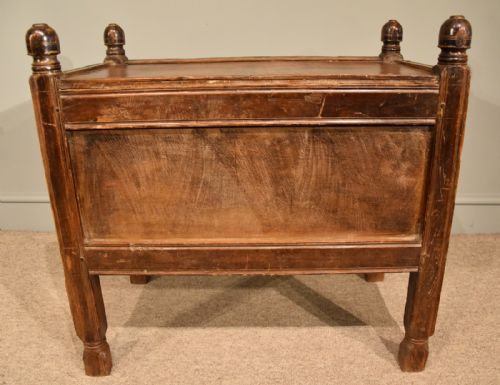 19TH CENTURY DOWRY CHEST CUPBOARD - ADDITIONAL PHOTO 7