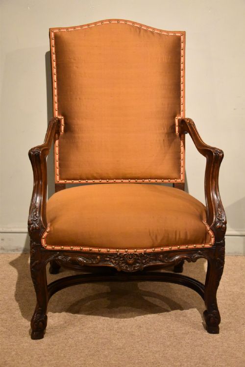 FRENCH PAIR OF CARVED WALNUT 19TH CENTURY - ADDITIONAL PHOTO 4