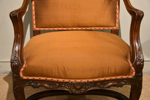 FRENCH PAIR OF CARVED WALNUT 19TH CENTURY - ADDITIONAL PHOTO 6