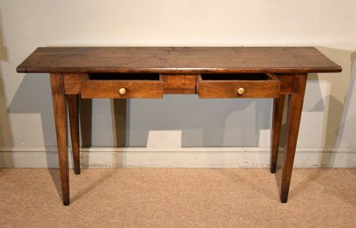 19TH CENTURY FRENCH CHESTNUT SERVER - ADDITIONAL PHOTO 1