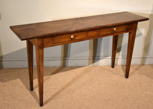 19TH CENTURY FRENCH CHESTNUT SERVER - ADDITIONAL PHOTO 2