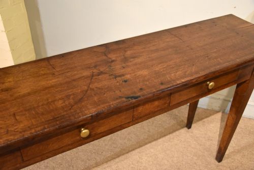 19TH CENTURY FRENCH CHESTNUT SERVER - ADDITIONAL PHOTO 6