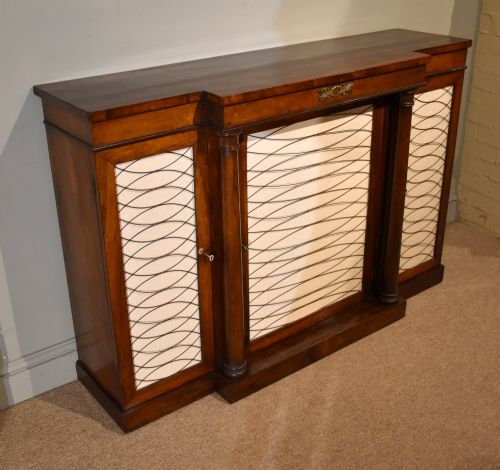 REGENCY ROSEWOOD SIDE CABINET CHIFFONIER - ADDITIONAL PHOTO 2