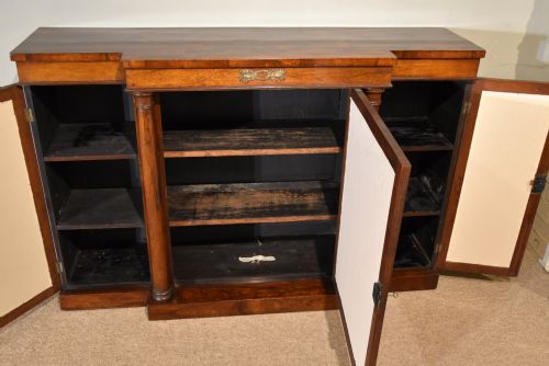 REGENCY ROSEWOOD SIDE CABINET CHIFFONIER - ADDITIONAL PHOTO 3