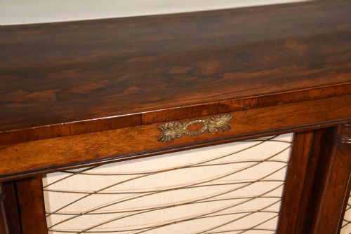REGENCY ROSEWOOD SIDE CABINET CHIFFONIER - ADDITIONAL PHOTO 6