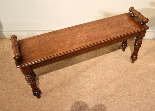18TH CENTURY OAK WINDOW SEAT - ADDITIONAL PHOTO 3