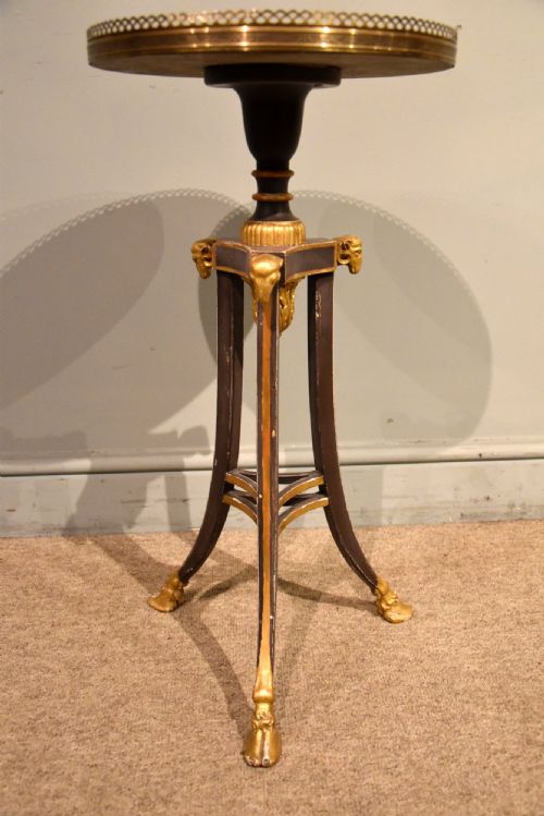 19TH CENTURY FRENCH MARBLE WINE TABLE - ADDITIONAL PHOTO 3