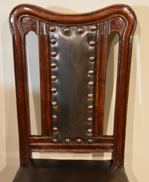 CHARLES II PERIOD OAK SIDECHAIRS - ADDITIONAL PHOTO 6