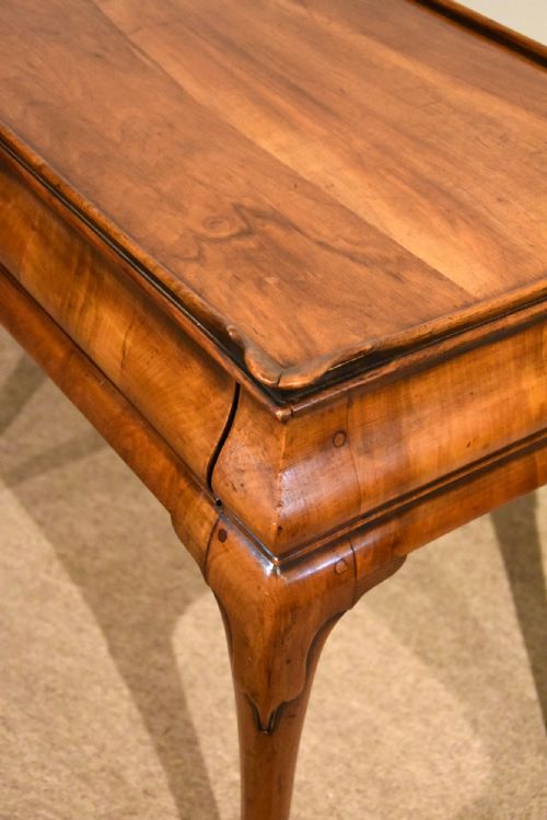 WALNUT SILVER TABLE IN DUTCH 18TH CENTURY STYLE - ADDITIONAL PHOTO 7