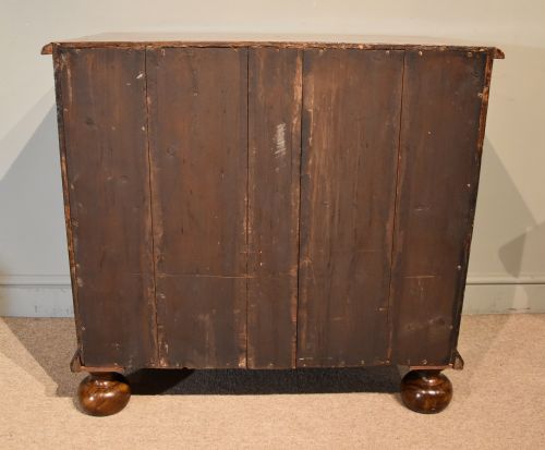 WILLIAM AND MARY WALNUT MARQUETRY CHEST OF DRAWERS - ADDITIONAL PHOTO 8