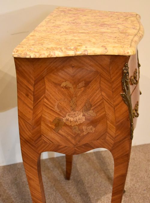 ART DECO FRENCH BEDSIDE TABLES - ADDITIONAL PHOTO 4
