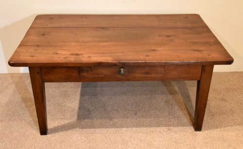 19TH CENTURY FRENCH COFFEE CHERRY TABLE - ADDITIONAL PHOTO 1