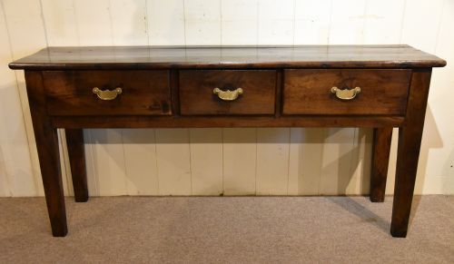 french 19th century chestnut server - CATEGORY: ANTIQUE SIDEBOARDS - DATED 19TH CENTURY