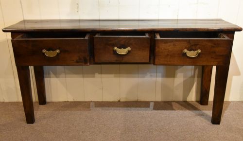 FRENCH 19TH CENTURY CHESTNUT SERVER - ADDITIONAL PHOTO 1