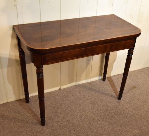 18TH CENTURY MAHOGANY TEA TABLE - ADDITIONAL PHOTO 2
