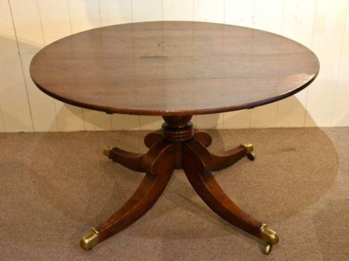 regency oak breakfast table - CATEGORY: ANTIQUE TABLES - DATED REGENCY