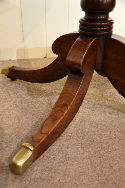 REGENCY OAK BREAKFAST TABLE - ADDITIONAL PHOTO 6