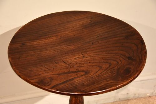 OAK AND ELM GEORGE III WINE TRIPOD TABLE - ADDITIONAL PHOTO 3