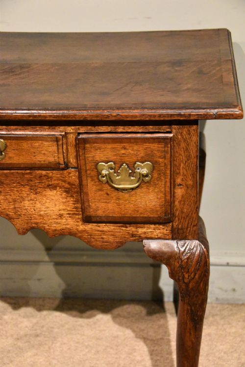 18TH CENTURY GEORGE II OAK LOWBOY - ADDITIONAL PHOTO 2