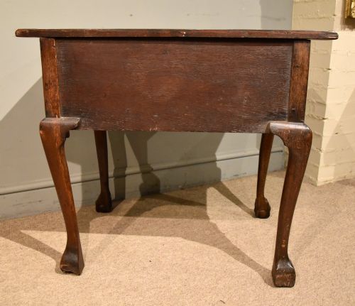 18TH CENTURY GEORGE II OAK LOWBOY - ADDITIONAL PHOTO 7