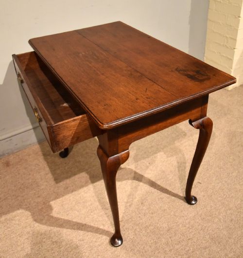 MID 18TH CENTURY OAK SIDE TABLE - ADDITIONAL PHOTO 6