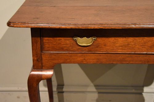 MID 18TH CENTURY OAK SIDE TABLE - ADDITIONAL PHOTO 7